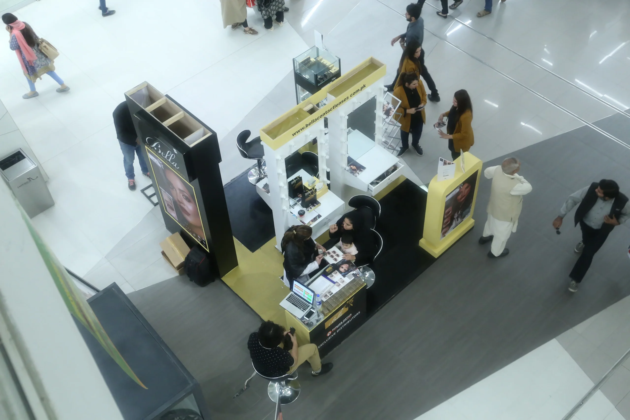 Bella Brand Activation Setup