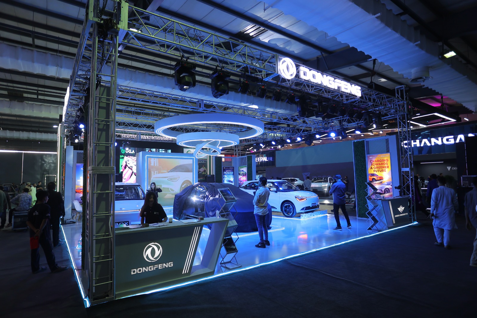 Dongfeng PPAS Karachi exhibition booth front view