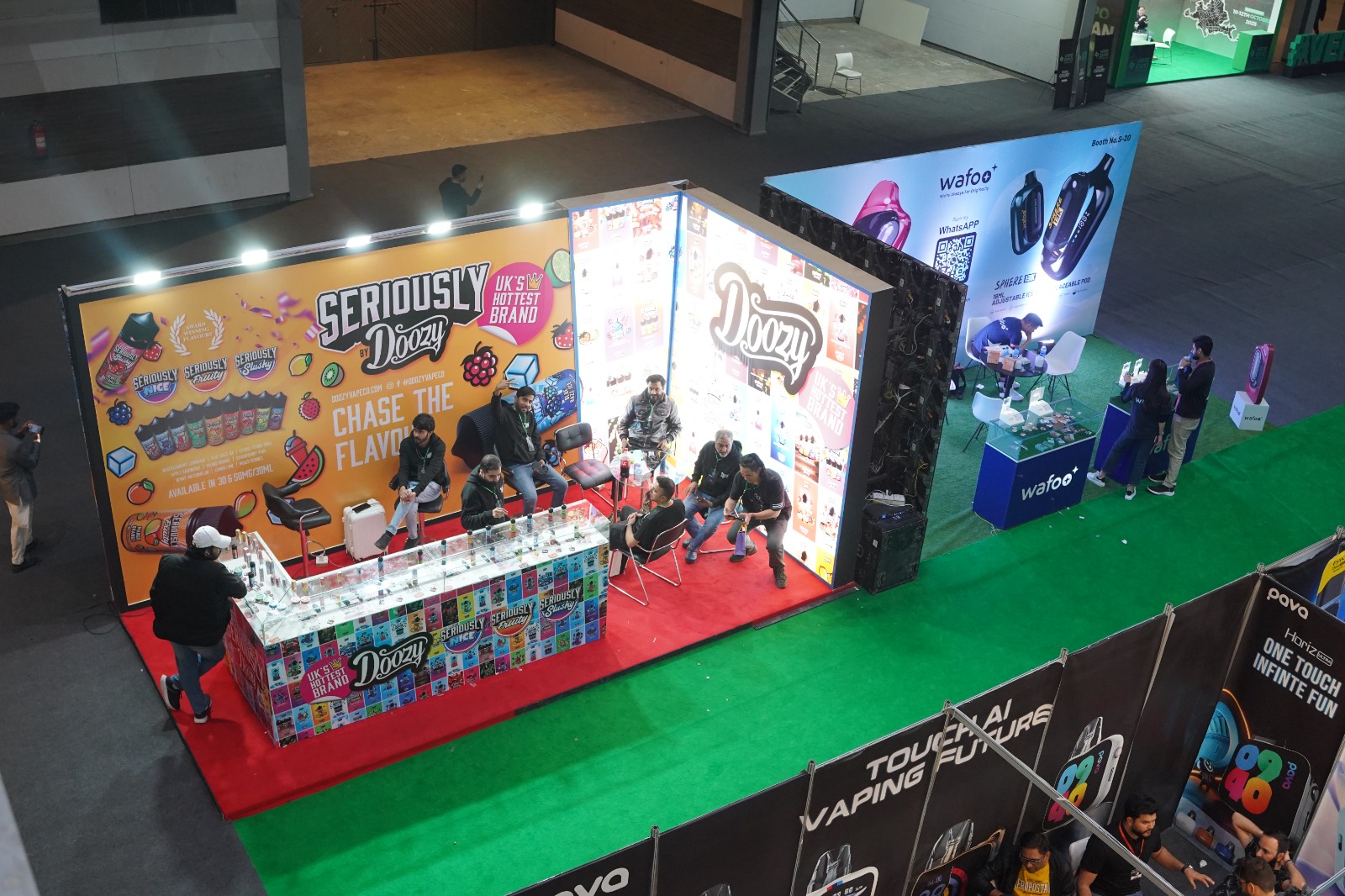 Doozy exhibition setup and event coordination