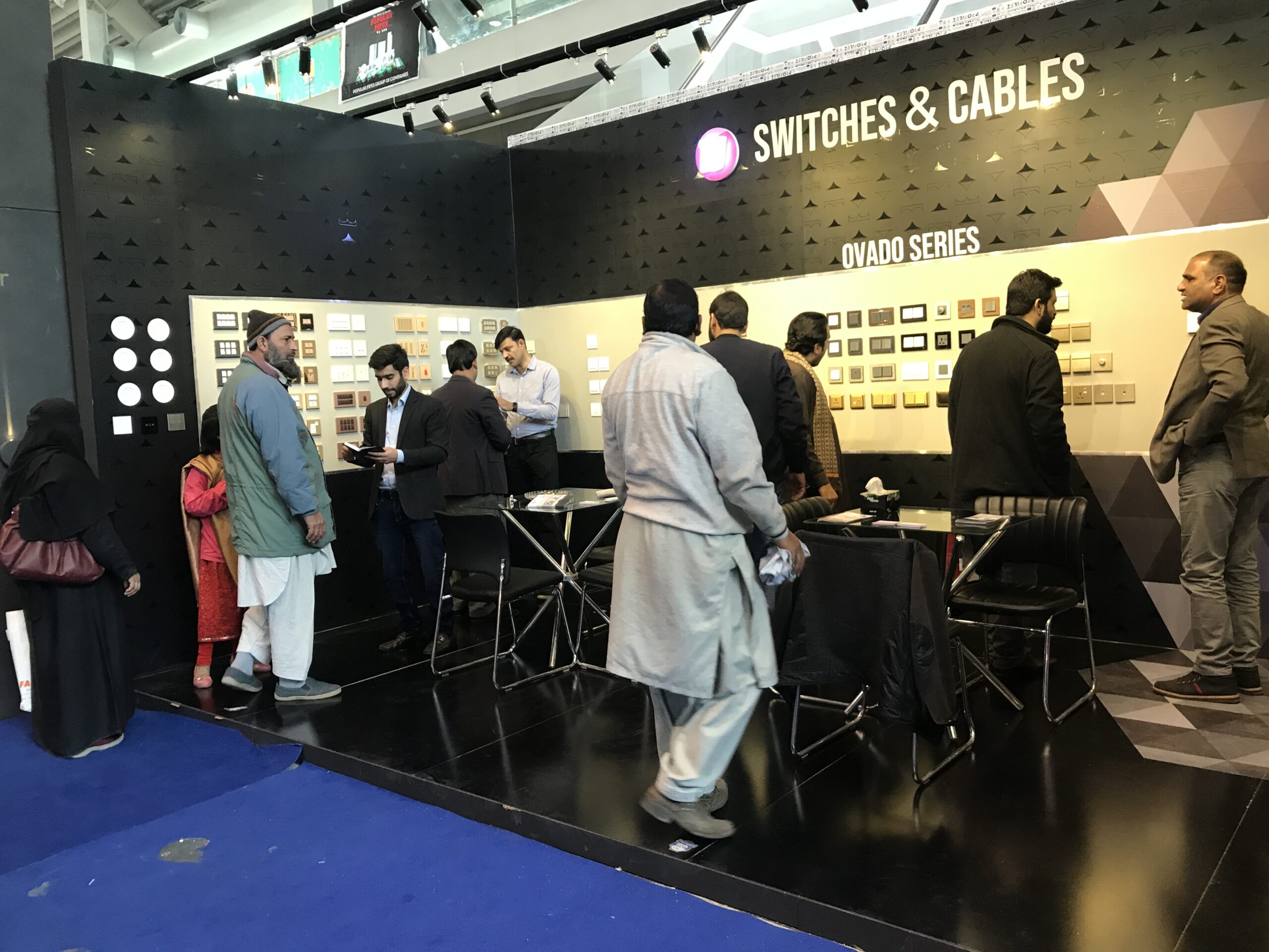 Exhibition stall fabrication and product display Pakistan